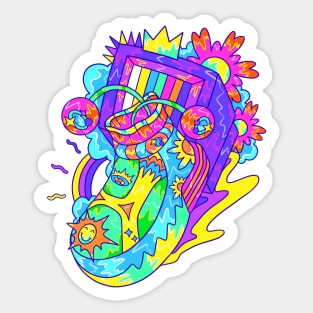 Sneaker Works - Invisible To Eyes Sticker